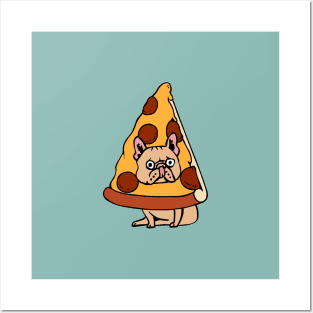 Pizza Frenchie Posters and Art
